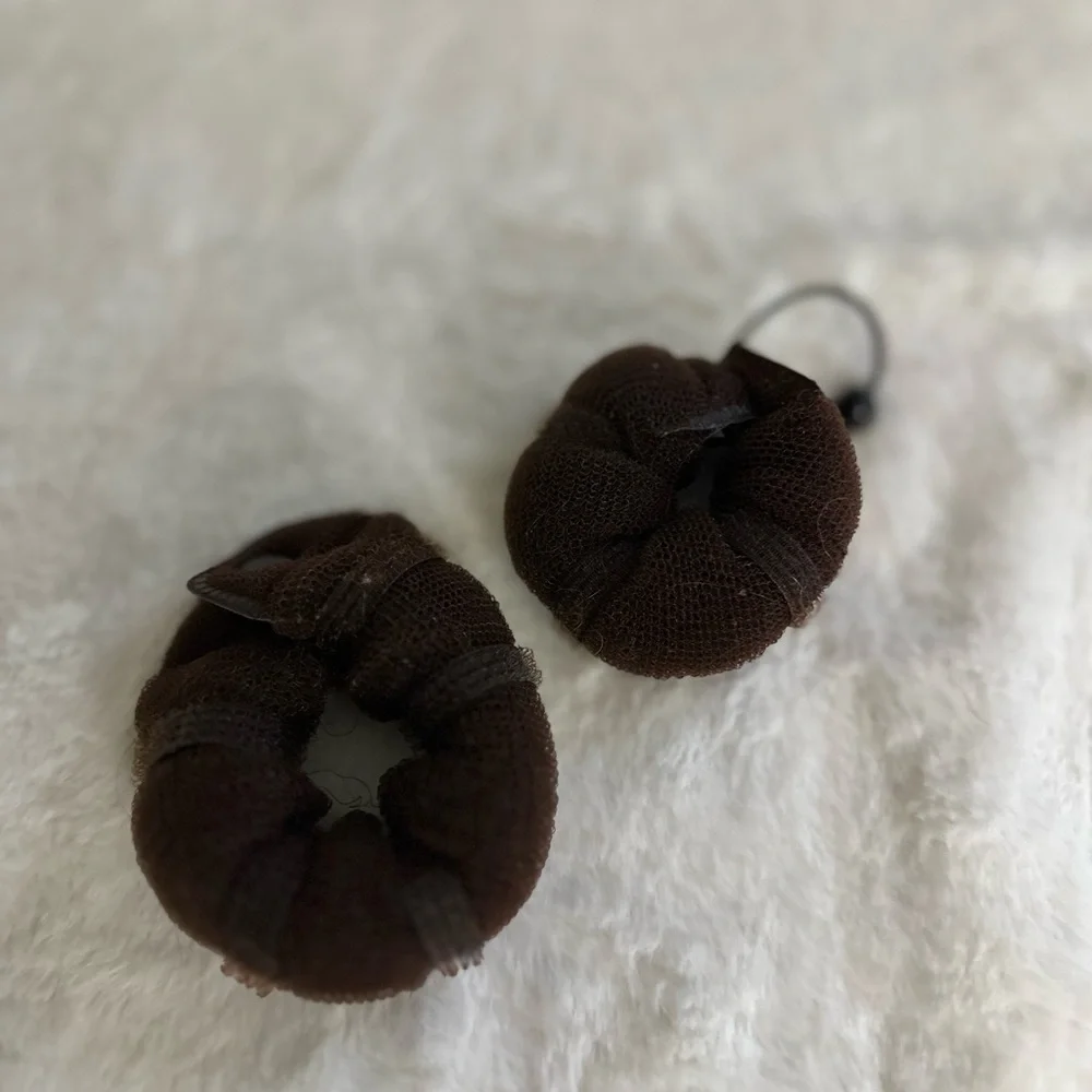 Buns 2 Pieces Twist ring former shaper